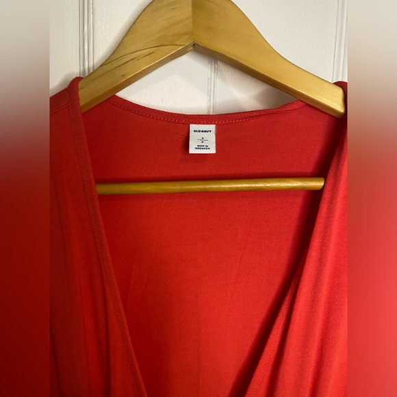Coral Old Navy Wrap dress - Picture 3 of 3